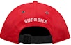 Order Supreme x The North Face Gorro de Piel 6 Paneles Rojo