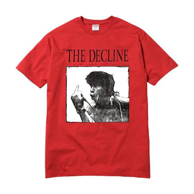 Supreme Decline of Western Civilization Tee Red