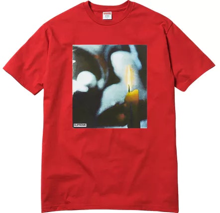 supreme-candle-tee-red
