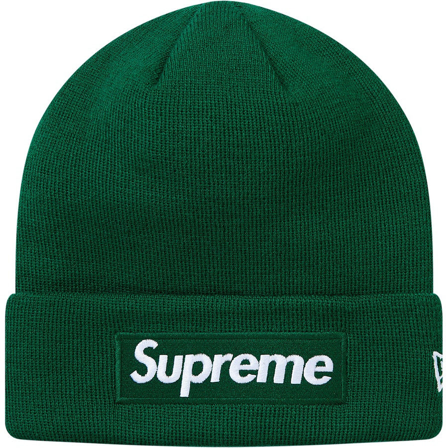 Supreme New Era Box Logo Beanie Dark Green - Novelship