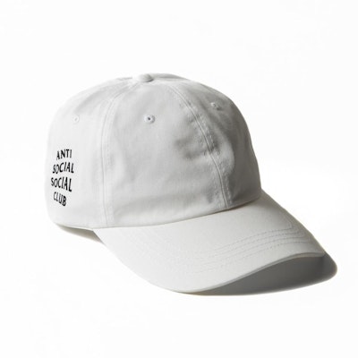 Anti Social Social Club WEIRD CAP White Buy Anti Social Social Club WEIRD CAP White