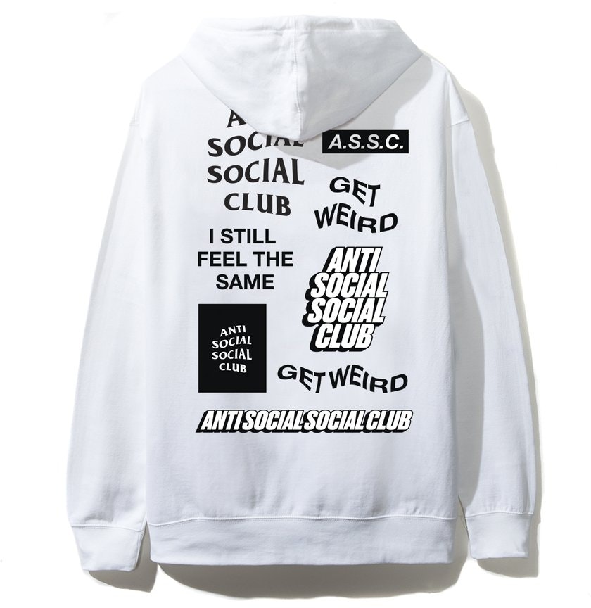 Anti Social Social Club Bukake White Hoodie - Novelship