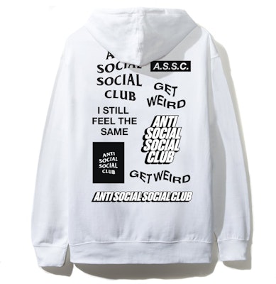Sudadera con capucha blanca Anti Social Social Club Bukake Buy Sudadera con capucha blanca Anti Social Social Club Bukake