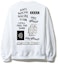 Buy Anti Social Social Club Bukake White Long Sleeve Tee