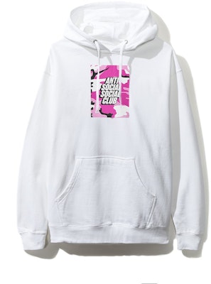 Hoodie Putih Anti Social Social Club Logo Kotak Camo Pink Buy Hoodie Putih Anti Social Social Club Logo Kotak Camo Pink