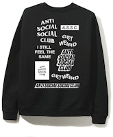 Anti Social Social Club Bukake Black Long Sleeve Tee Anti Social Social Club Bukake Black Long Sleeve Tee