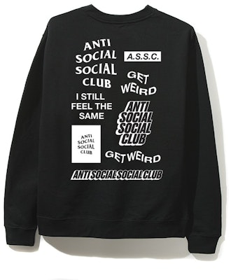 Anti Social Social Club Bukake Black Long Sleeve Tee Buy Anti Social Social Club Bukake Black Long Sleeve Tee