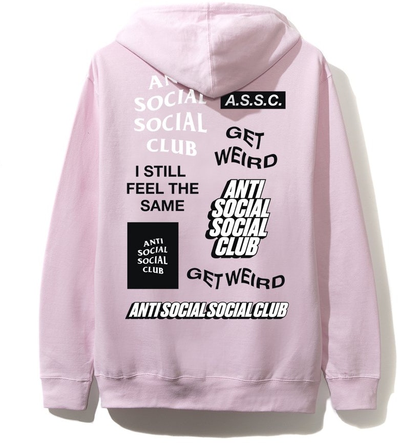 Anti Social Social Club Bukake Pink Hoodie - Novelship