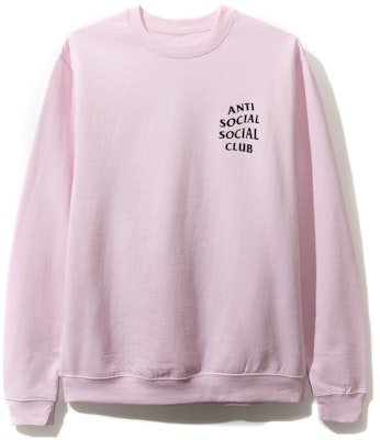 Anti Social Social Club Bukake Pink Long Sleeve Tee Order Anti Social Social Club Bukake Pink Long Sleeve Tee