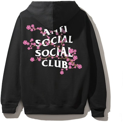Hoodie Zip Hitam Anti Social Social Club Cherry Blossom Buy Hoodie Zip Hitam Anti Social Social Club Cherry Blossom
