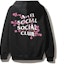 Buy Hoodie Zip Hitam Anti Social Social Club Cherry Blossom