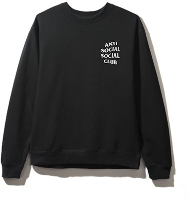 Anti Social Social Club Cherry Blossum Black Crewneck Order Anti Social Social Club Cherry Blossum Black Crewneck