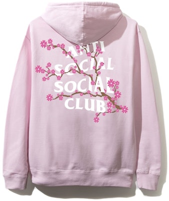 Anti Social Social Club Cherry Blossum Pink Zip Hoodie Buy Anti Social Social Club Cherry Blossum Pink Zip Hoodie