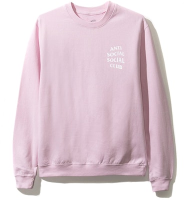 Anti Social Social Club Cherry Blossum Pink Crewneck Order Anti Social Social Club Cherry Blossum Pink Crewneck