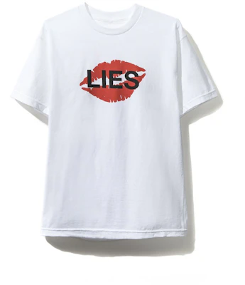 Anti Social Social Club Lies Baju-T Putih Buy Anti Social Social Club Lies Baju-T Putih