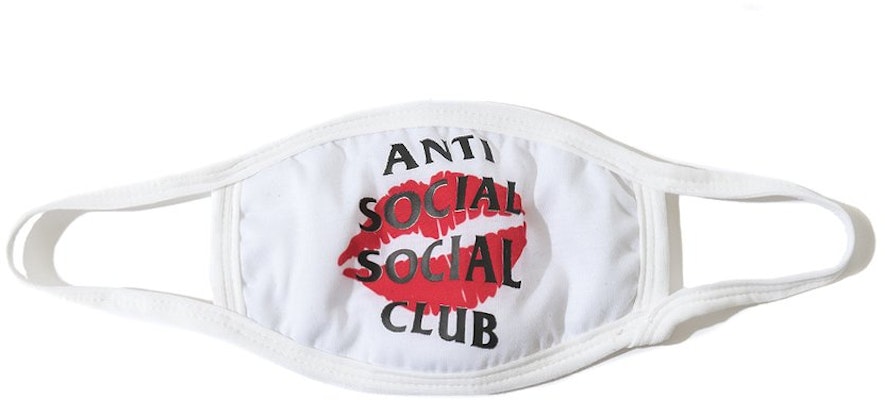 反社會社交俱樂部「吻我」白色款 Buy 反社會社交俱樂部「吻我」白色款