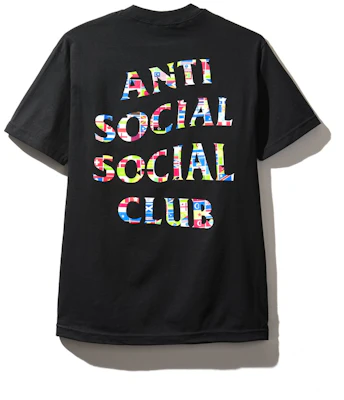 Camiseta Negra Anti Social Social Club Bandera Buy Camiseta Negra Anti Social Social Club Bandera