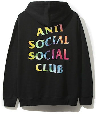 Sudadera con Capucha Negra Anti Social Social Club Thai Dye Buy Sudadera con Capucha Negra Anti Social Social Club Thai Dye
