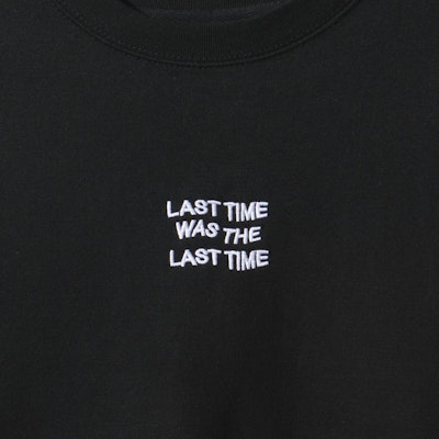 Anti Social Social Club Last Time Was The Last Time Crewneck Order Anti Social Social Club Last Time Was The Last Time Crewneck