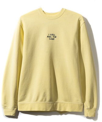Anti Social Social Club I Still Feel The Same Crewneck Buy Anti Social Social Club I Still Feel The Same Crewneck