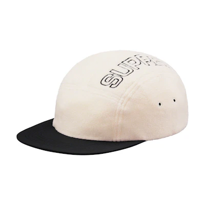 Supreme Polartec Camp Cap White