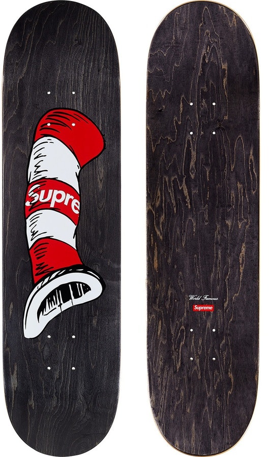 supreme-cat-in-the-hat-skateboard-black