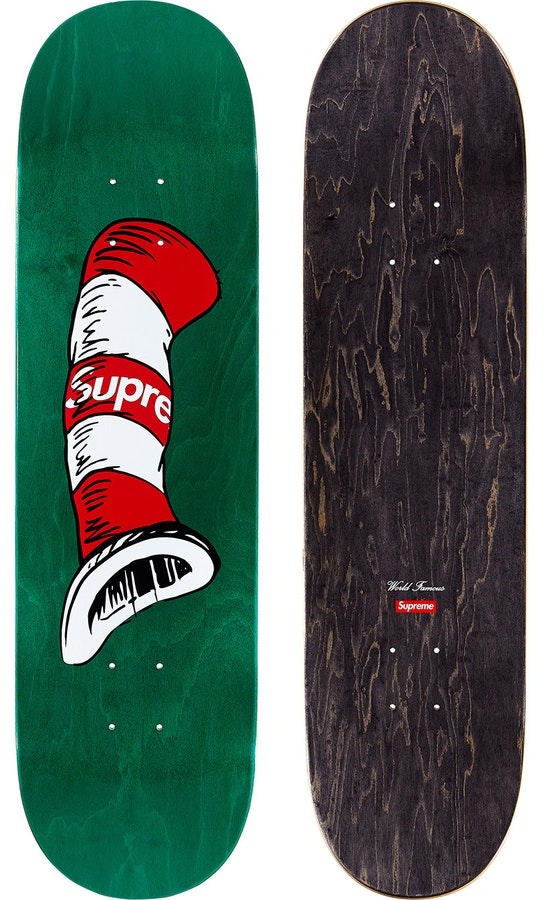 supreme-cat-in-the-hat-skateboard-green