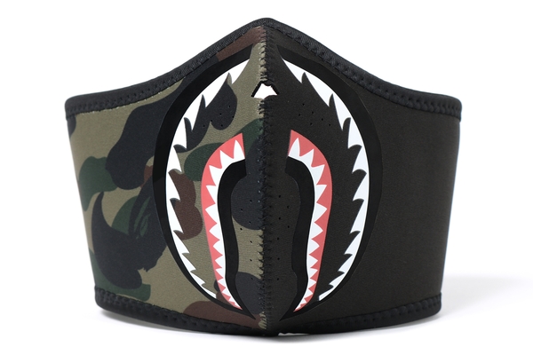 BAPE 1st Camo Shark Mask Green (FW18)