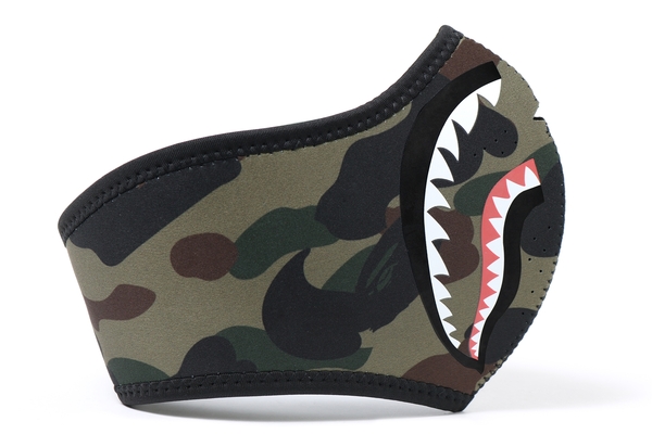 Order BAPE 1st Camo 鯊魚面罩 綠色 (FW18)