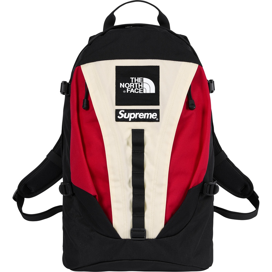Supreme x The North Face Expedition Backpack White Red - Novelship