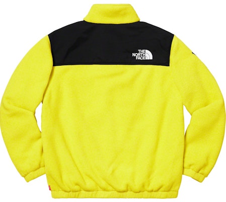 Supreme x The North Face Expedition Fleece Jacket Sulphur Black Lookbook Supreme x The North Face Expedition Fleece Jacket Sulphur Black