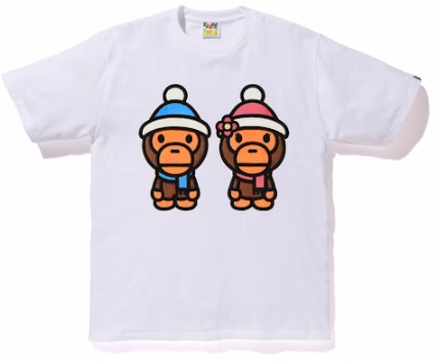 BAPE 博阿米罗和丽莎冬季T恤白色款 Buy BAPE 博阿米罗和丽莎冬季T恤白色款