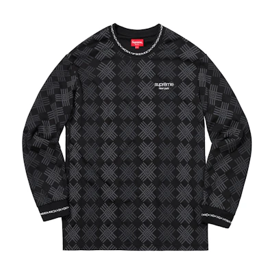 Supreme Motif LS Top Black