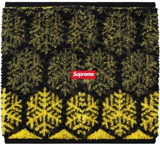 Supreme 雪花颈套 黄色 Buy Supreme 雪花颈套 黄色