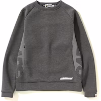 BAPE Double Knit Crewneck Grey BAPE Double Knit Crewneck Grey