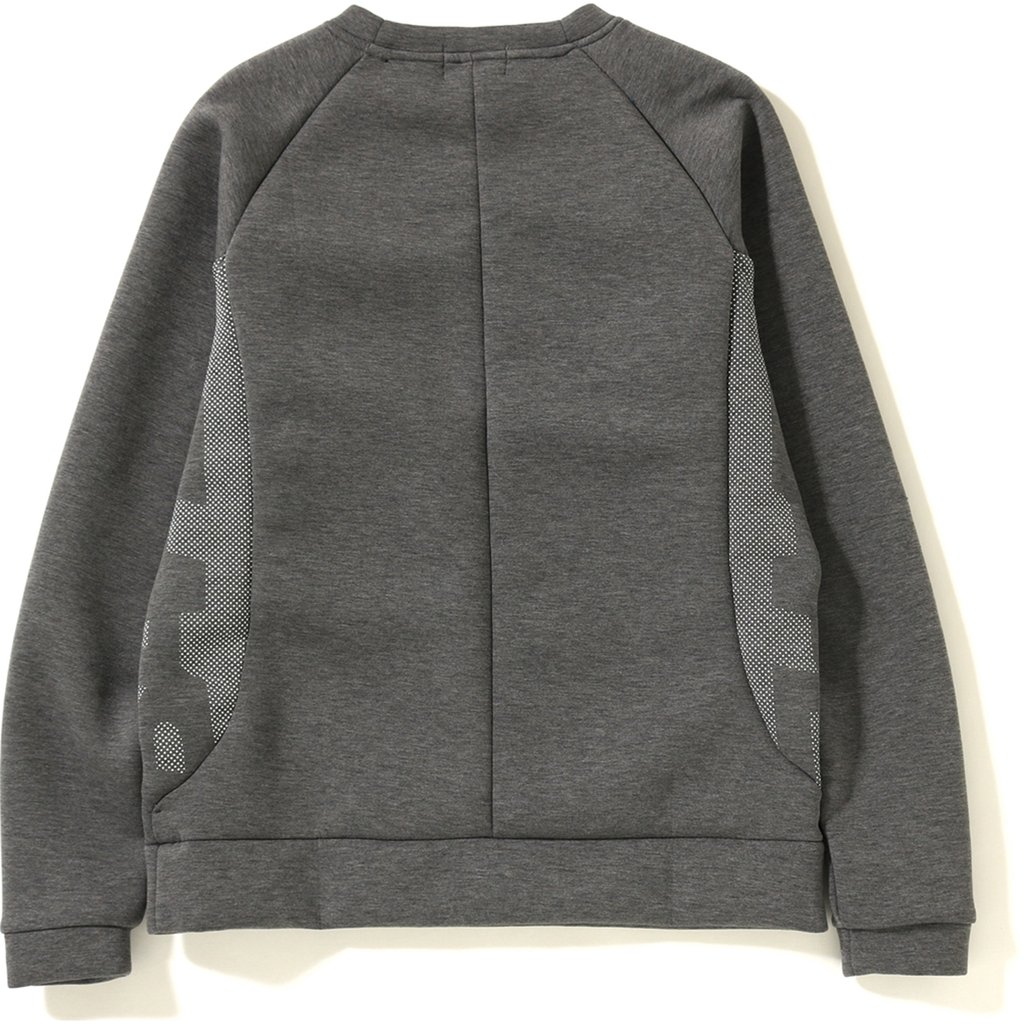 Order A BATHING APE ダブルニット クルーネック グレー
