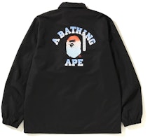BAPE Kabuki College Coach Jacket Black BAPE Kabuki College Coach Jacket Black