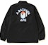 Buy BAPE Kabuki College Coach Jacket Black