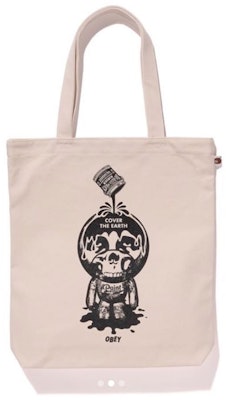 BAPE Baby Milo 10 Artists Shepard Fairey Tote Buy BAPE Baby Milo 10 Artists Shepard Fairey Tote
