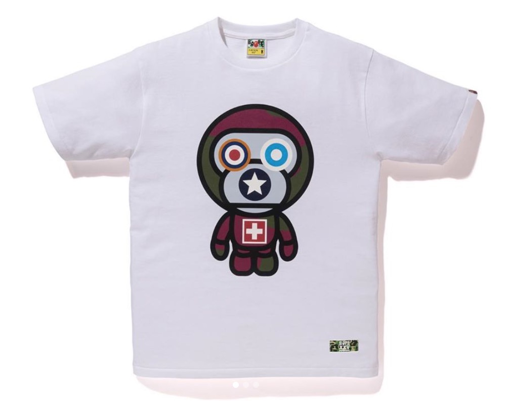 BAPE Baby Milo 10 Artists SkateThing Tee