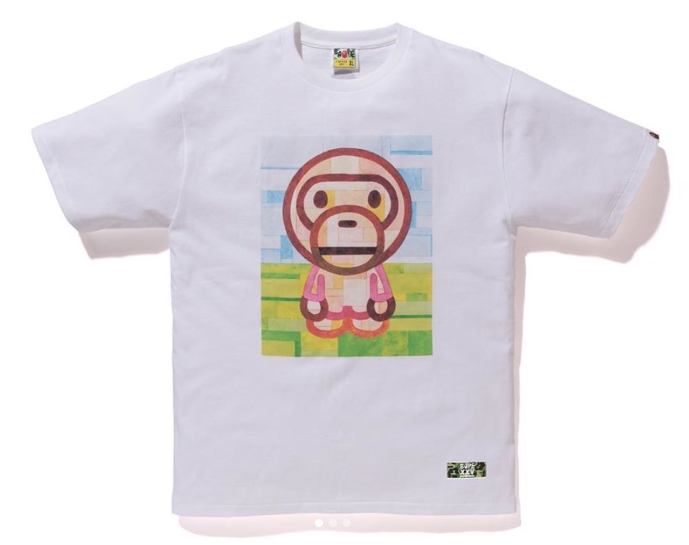 BAPE Baby Milo 10 Artists Adam Lister Tee
