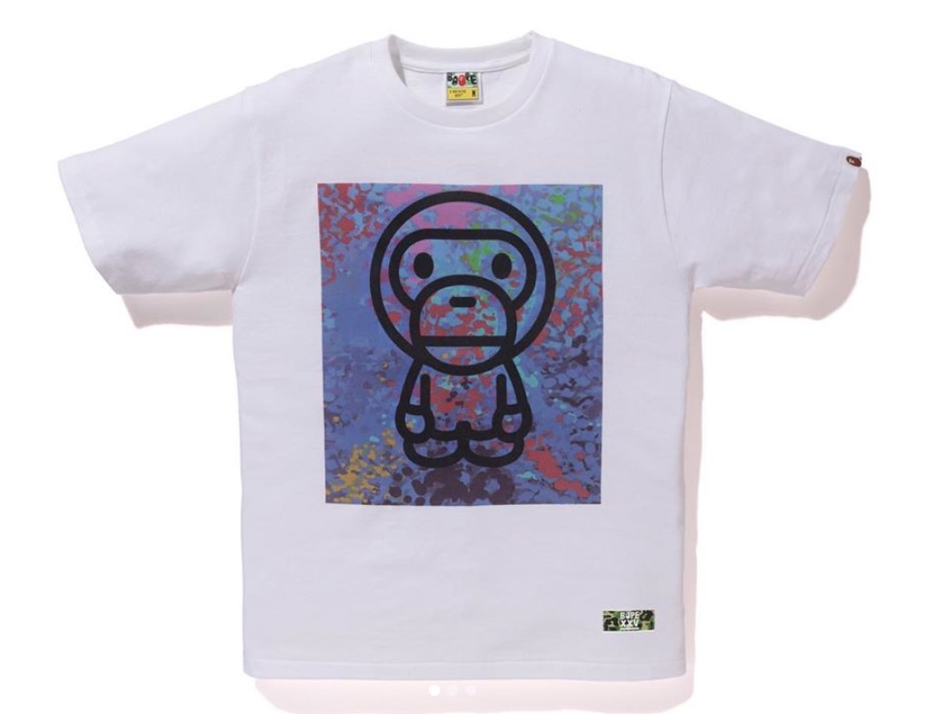 Buy Camiseta BAPE Baby Milo 10 Artistas Stash