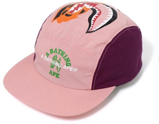 BAPE Tiger Shark Jet Cap Pink Buy BAPE Tiger Shark Jet Cap Pink