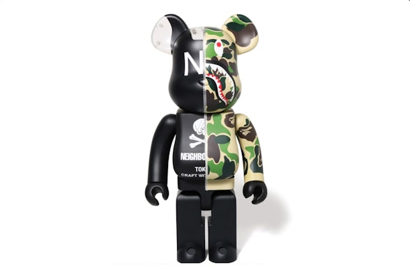 Bearbrick x BAPE x NEIGHBORHOOD ABC Shark 1000% Koleksi Langka Buy Bearbrick x BAPE x NEIGHBORHOOD ABC Shark 1000% Koleksi Langka
