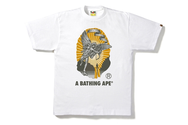 Buy BAPE UK Big Ape Head Tee White