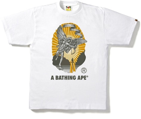 BAPE UK Big Ape Head Tee White Buy BAPE UK Big Ape Head Tee White