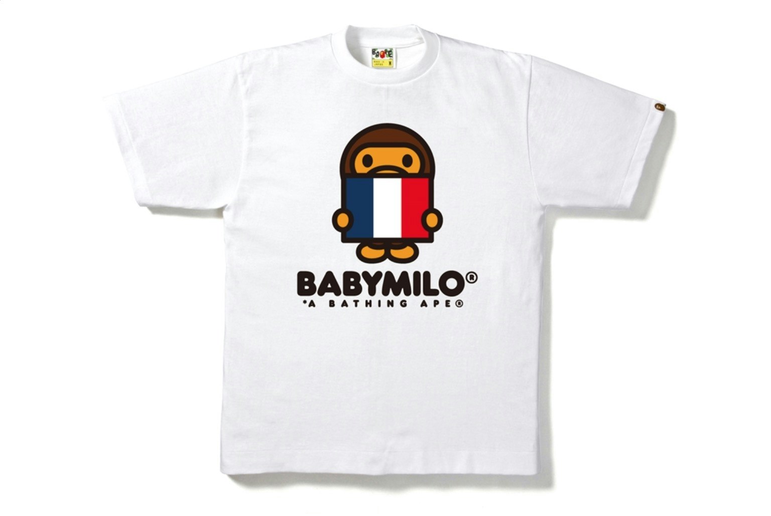 bape-paris-milo-tee-white