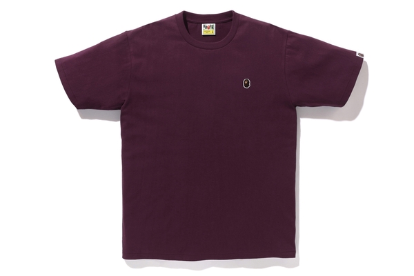 Buy Bape College LS Tee Burgundy - Novelship