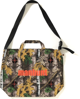 BAPE Forest Camo Shoulder Tote Beige Buy BAPE Forest Camo Shoulder Tote Beige