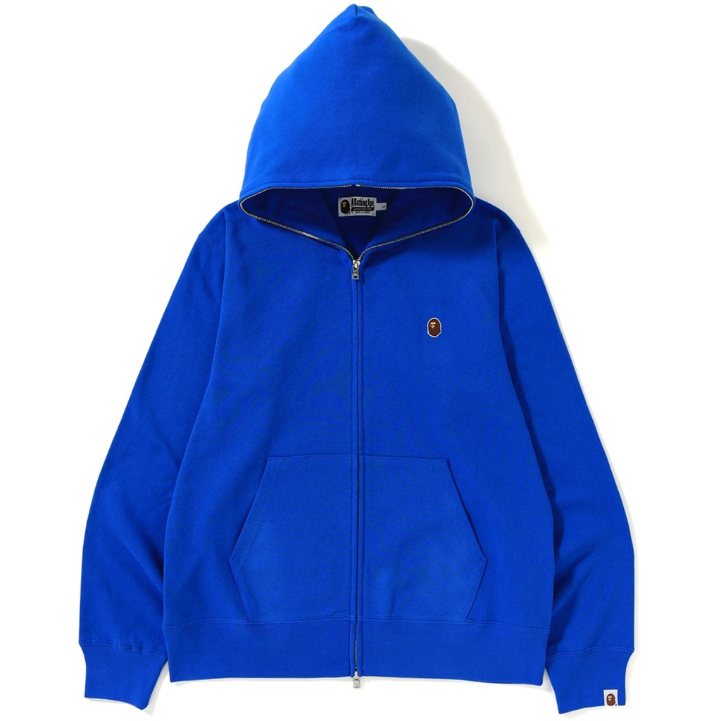 Buy Sudadera con Capucha BAPE Silicon Ape Head Full Zip Azul